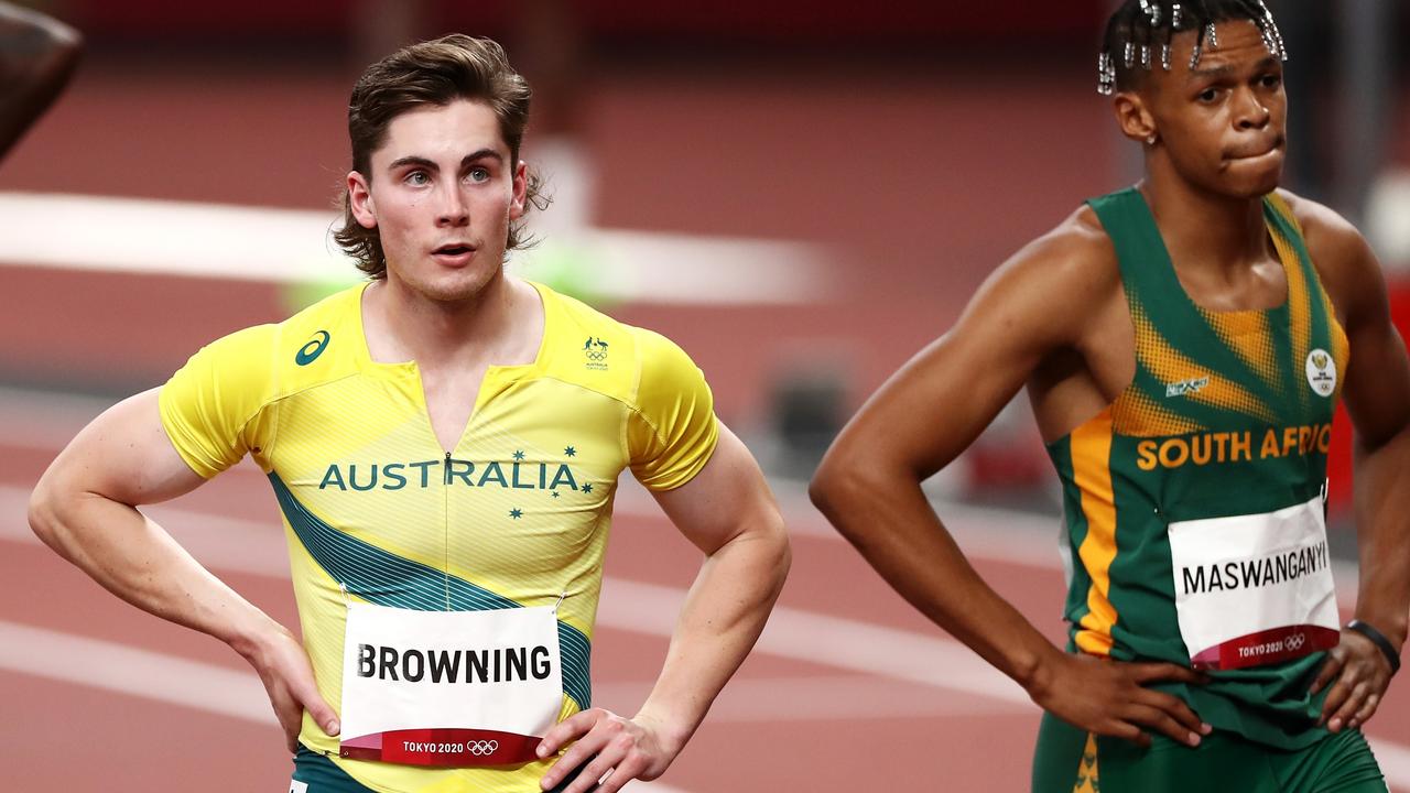 Australia’s fastest man Rohan Browning on brink of not qualifying for Olympics 100m