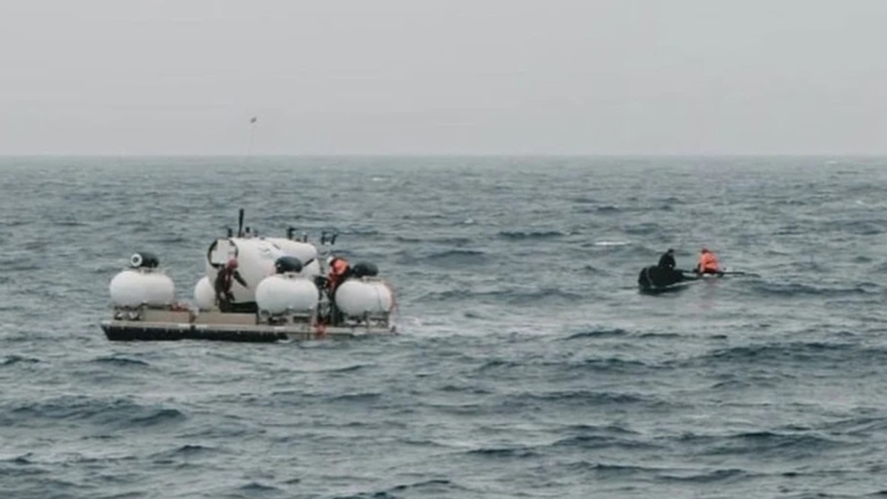 This is the final photo taken of the submarine before it vanished.