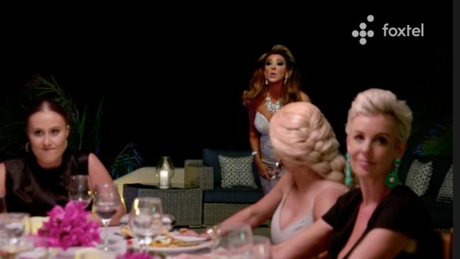 ‘Gina Liano storms out of group dinner’ is a full shot in any Housewives drinking game