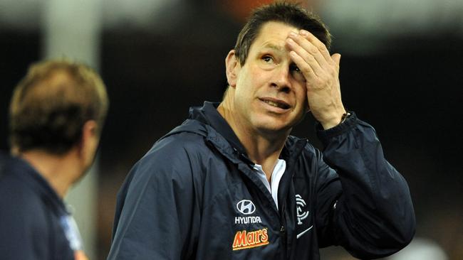 Brett Ratten was sacked by the Blues at the end of 2012.