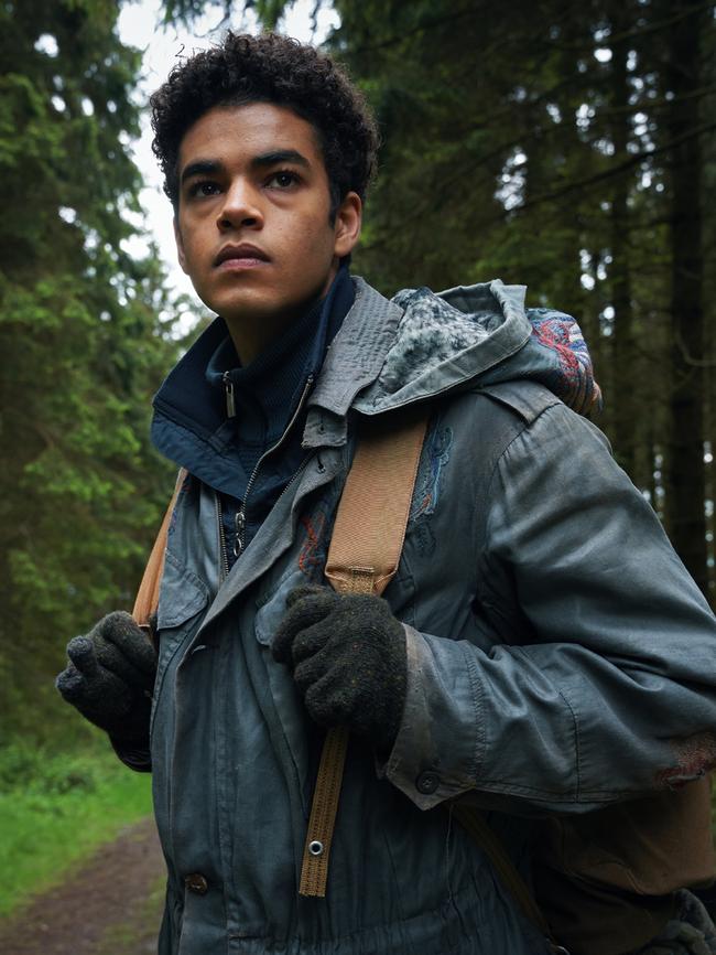 Will, played by Amir Wilson, in His Dark Materials. Picture: HBO/Foxtel