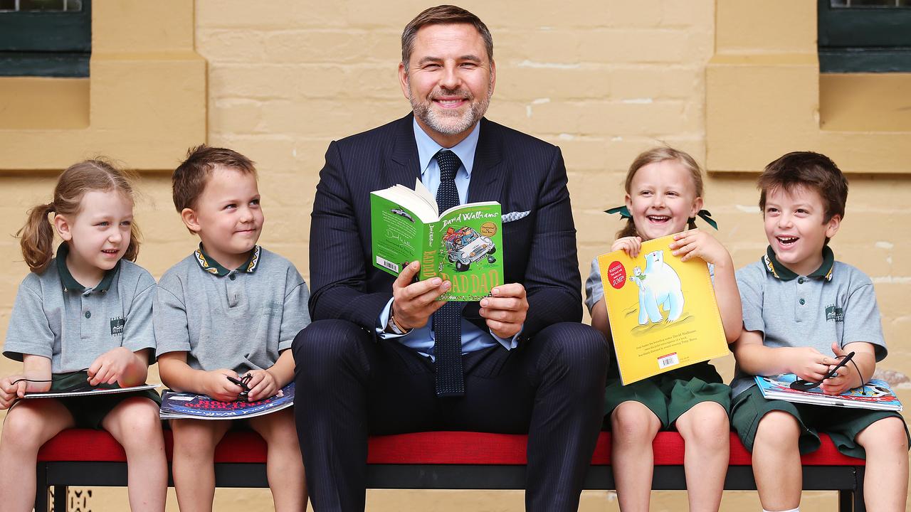 British comedian and author David Walliams is not surprised Australian children love funny books because Aussies are well known for the “naughty” sense of humour. Picture: Sam Ruttyn