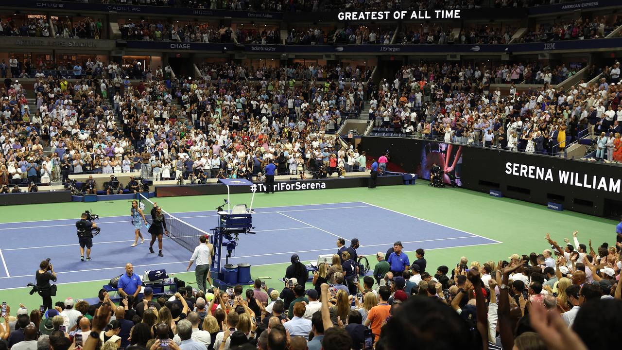 Serena Williams will had incredible crowd support for what could be her final match. Picture: Getty Images