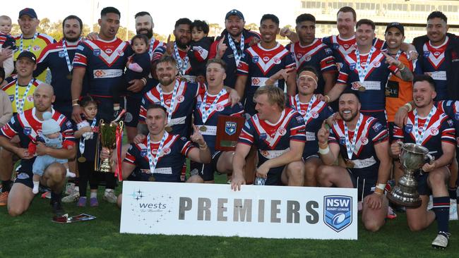 The Camden Rams have added the Clayton Cup to their Macarthur RL premiership success. Picture: Warren Gannon Photography