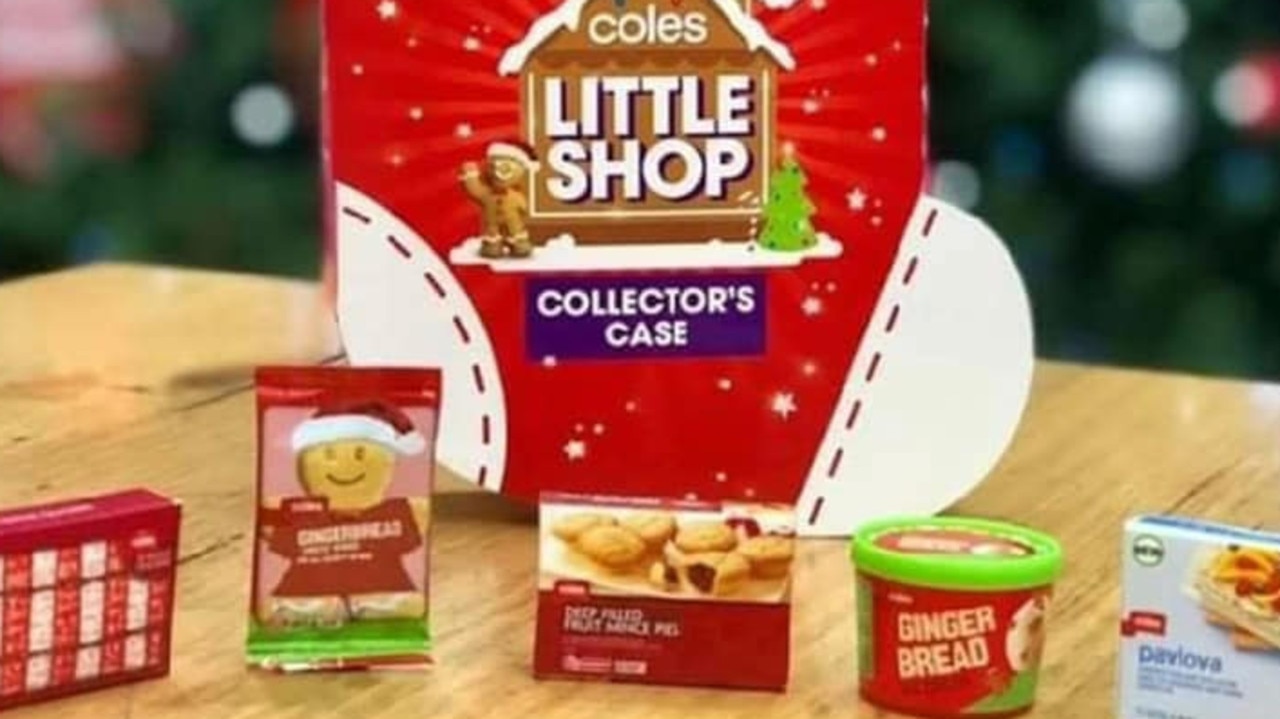 Coles コールズ Little Shop Christmas Editionlittleshop