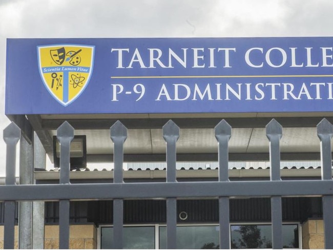 Tarneit P-9 College reported teacher Justin Marks\to police just before Christmas last year.