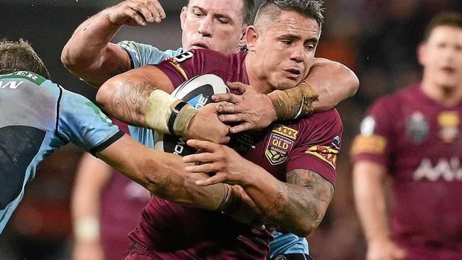 FOREVER YOUNG: He may be 34 but Maroons lock Corey Parker remains one of the game’s leading players at all levels. Picture: DAVE HUNT