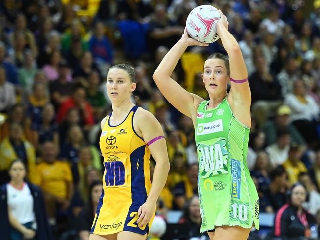 Alice Teague-Neeld and the Fever have now won seven of their last eight games at the Sunshine Coast. Picture: Getty Images