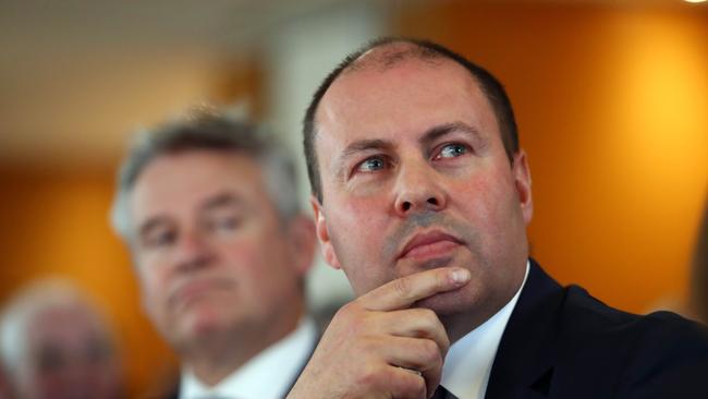 Treasurer Josh Frydenberg. Picture: Aaron Francis