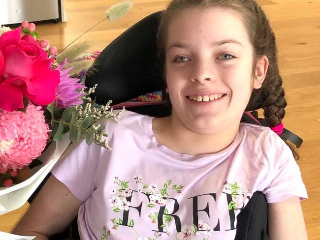 12-year-old Chloe Saxby passed away on November 17. Picture: supplied