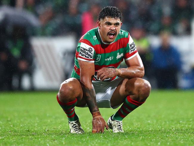 Latrell Mitchell is set to be hit with a big fine from Souths on top of his penalty already imposed by the NRL. Picture: NRL Photos