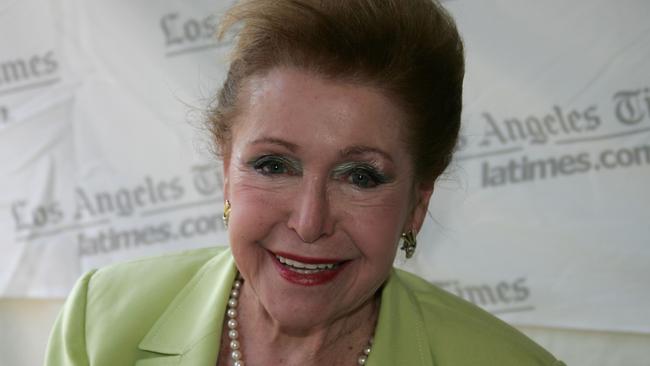 (FILES) In this file photo Author Mary Higgins Clark attends the 13th annual Los Angeles Times Festival of Books at UCLA April 26, 2008 in Los Angeles, California. - Best-selling American author "Queen of Suspense" Mary Higgins Clark, known by her fans as the "Queen of Suspense", has died aged 92, her publisher confirmed Friday. (Photo by David LIVINGSTONE / GETTY IMAGES NORTH AMERICA / AFP)