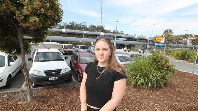 Melanie James was slammed with a fine of $260 for parking at the Coomera train station. Photo by Richard Gosling