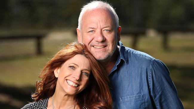 Triple M presenter Robin Bailey with fiance Sean Pickwell