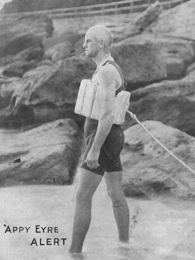 Edward Eyre at Manly Beach. Picture Northern Beaches Library