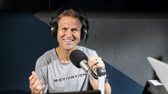 Former Port Adelaide footballer, now outspoken radio host, Kane Cornes will move to Seven. Picture: Sarah Reed