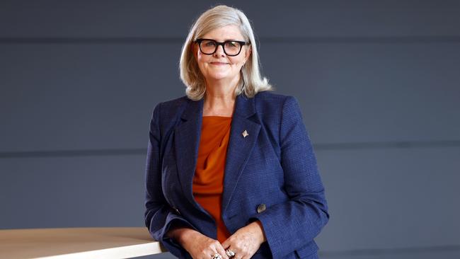 Mostyn was awarded an Order of Australia in the 2021 Australia Day Honours for her services to business and sustainability and women. Picture: Richard Dobson