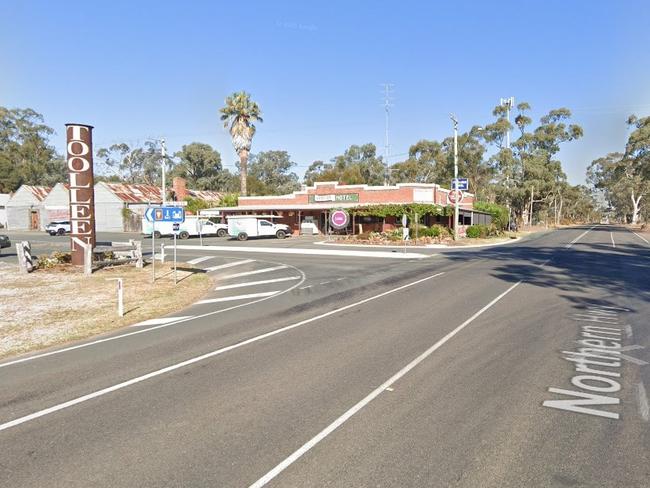 Sarkis Nakhoul caused a fatal collision when failing to give way at the intersection of the Axedale-Toolleen Hwy and the Northern Hwy at Toolleen on November 5, 2022. Picture: Google Maps.