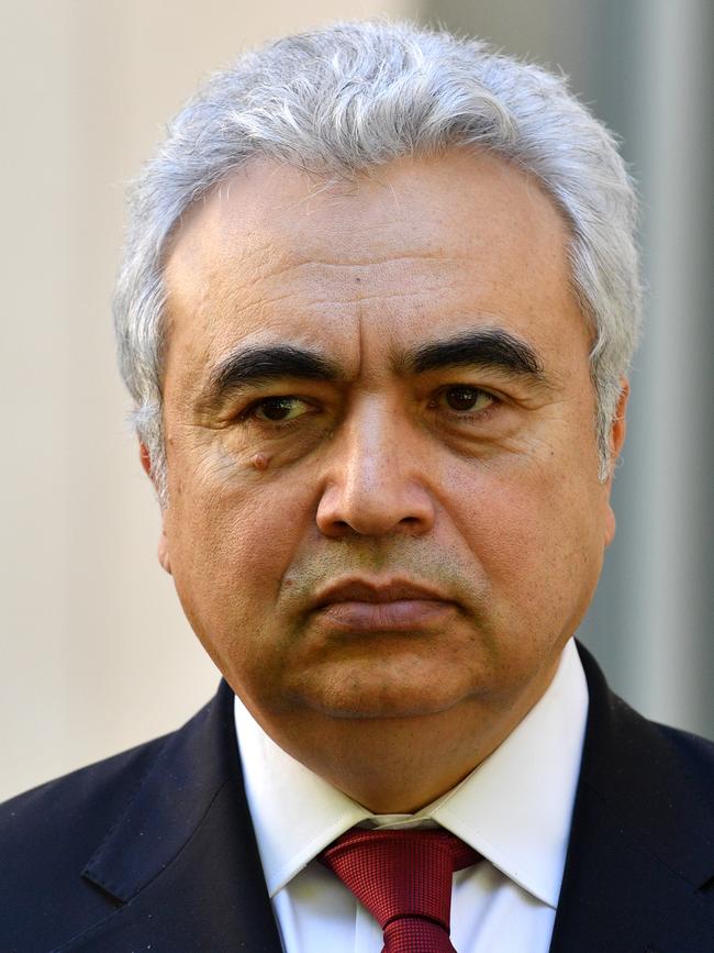 International Energy Agency Executive Director Dr Fatih Birol said coal use has surged as nations emerge from the pandemic, triggering a big step up in pollution levels. Picture: AAP