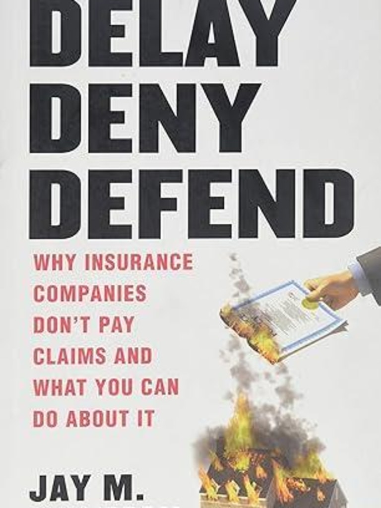 The words on the bullets are strikingly similar to this 2010 book condemning the insurance business.