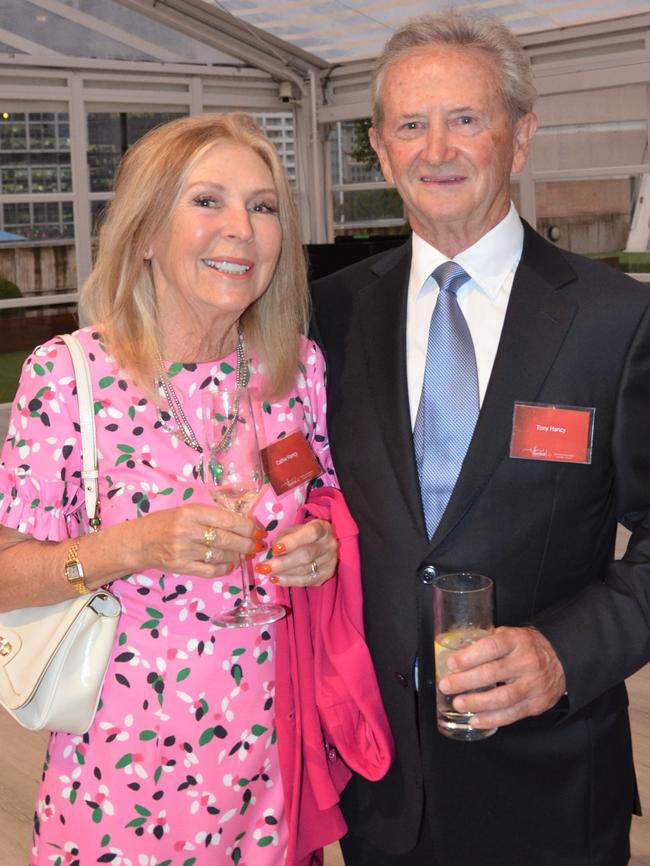 Cathie and Tony Hancy. Picture: Fiona Byrne