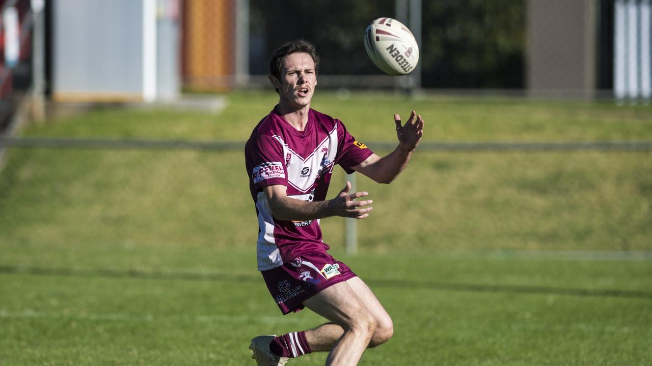 Travis Babington of Dalby reserves. Picture: Kevin Farmer