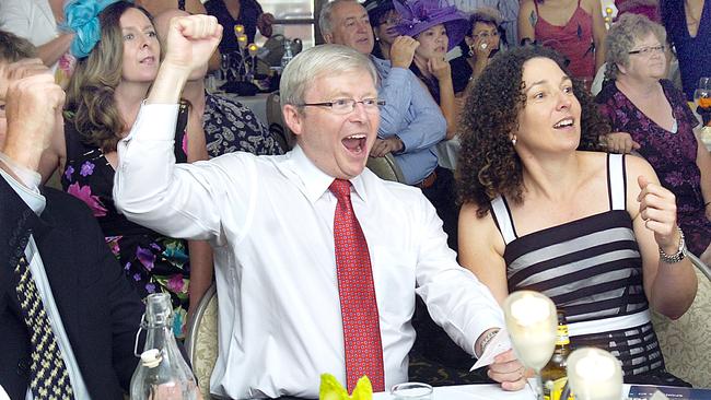 Former prime minister Kevin Rudd. Picture: Alistair Brightman