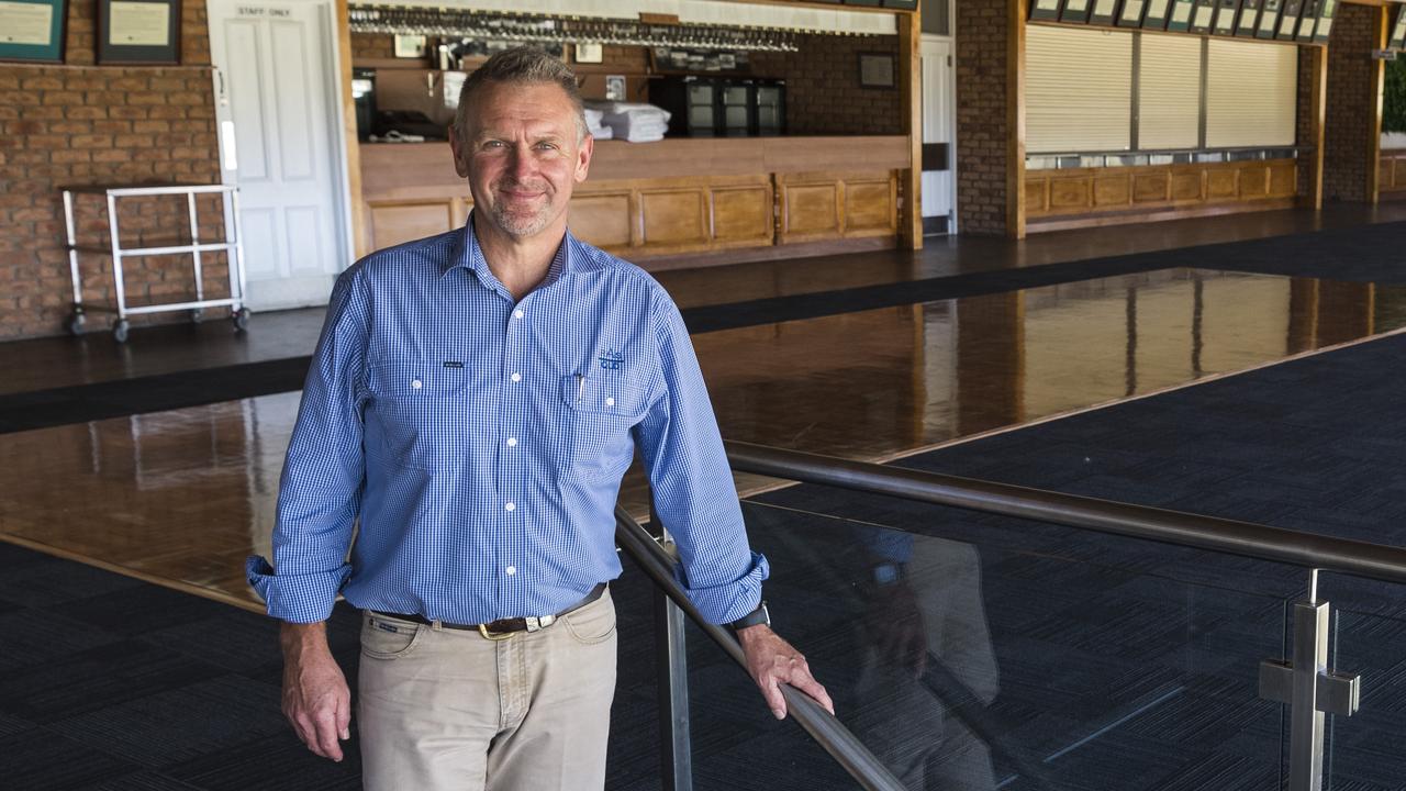 TOP SPOT: The newly refurbished Glenvale Room at the Clive Berghofer Events Centre at the Toowoomba Showgrounds is ready for action after receiving a $500,000 renovation. RASQ CEO Damon Phillips said the space was already receiving multiple bookings for events throughout 2021. Picture: Kevin Farmer