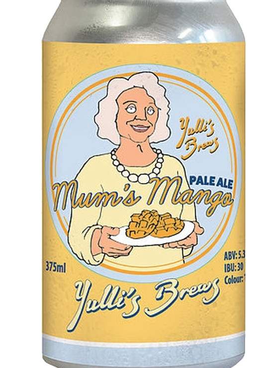 Yulli’s Brews Mum’s Mango Pale Ale.