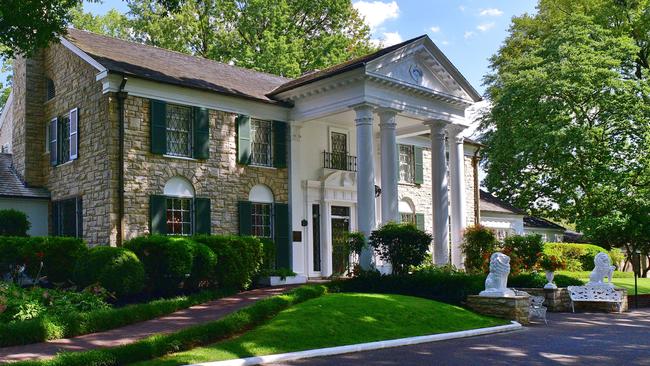 Exterior of Graceland. Picture: Memphis Travel