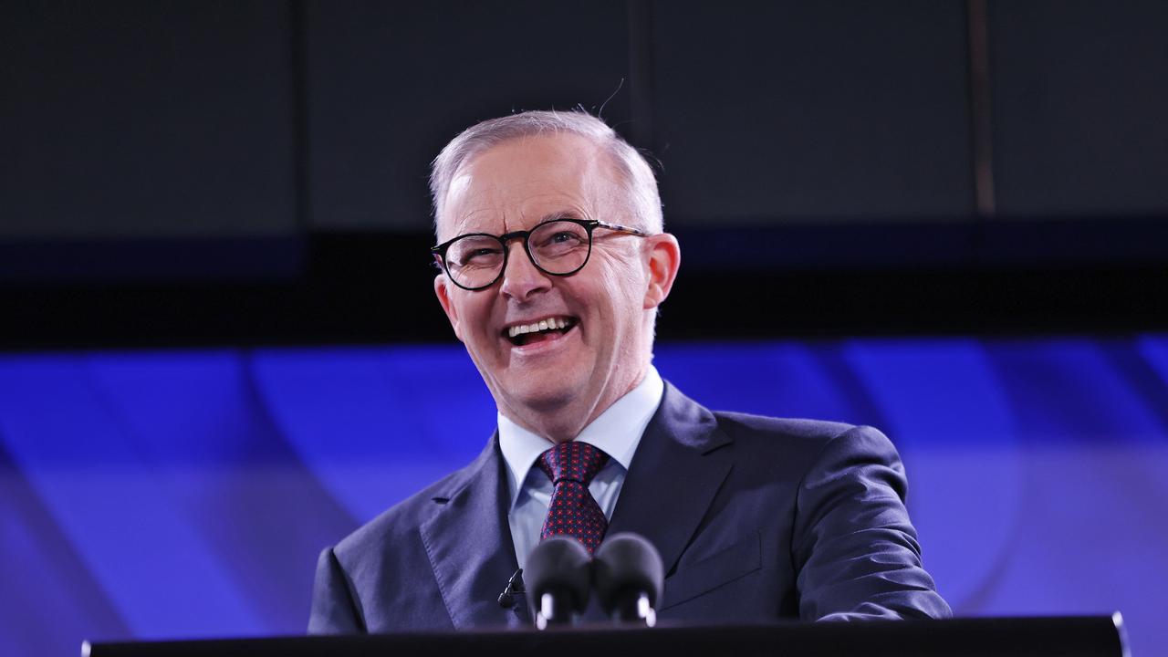 Anthony Albanese delivered a speech to the National Press Club on Wednesday, an opportunity Prime Minister Scott Morrison snubbed. Picture: Sam Ruttyn