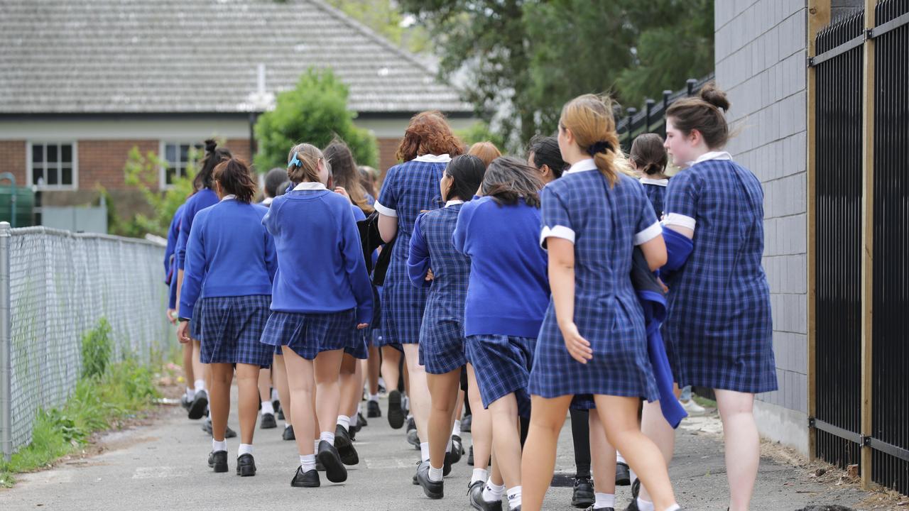 Queensland students will be heading back to school on Monday. Picture: NCA NewsWire / Christian Gilles