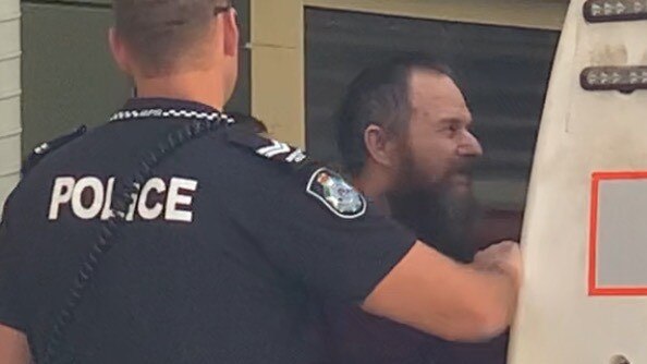 Philip Andrew Hunter pleaded guilty to attempted arson and act intended to resist or prevent arrest when he faced Maryborough District Court on Tuesday.