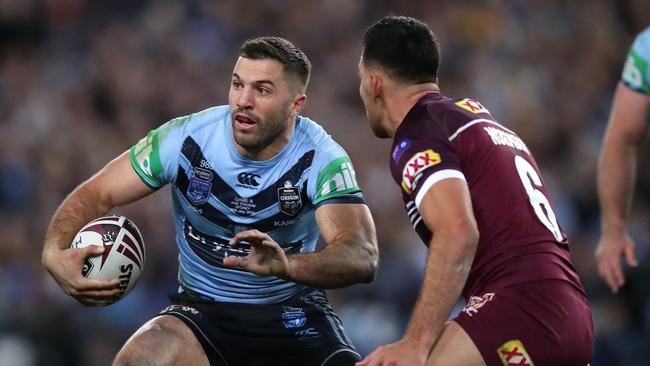 James Tedesco looks to break through. Picture: Matt King/Getty Images