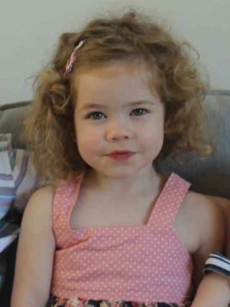 Isla, 3 years - nominated for Brisbane's cutest toddler.