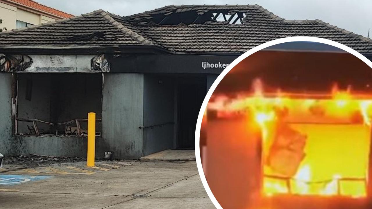 Business engulfed in flames after third arson attack in a week