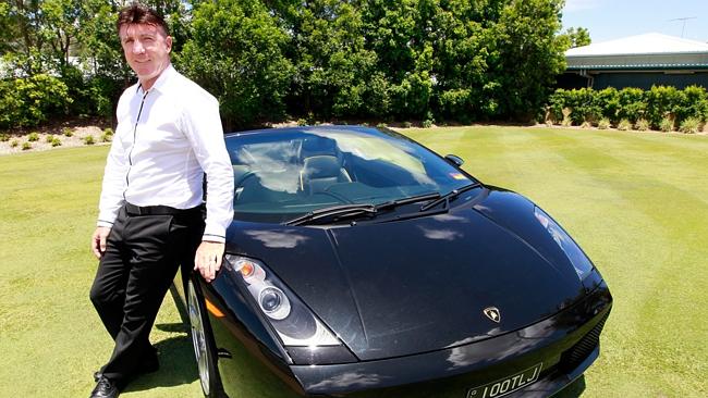 BRETT Mason from Harcourts North Lakes has come up with a novel idea to sell more houses, offering people a ride in his luxur...