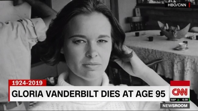 Gloria Vanderbilt, fashion designer and socialite, dead at 95