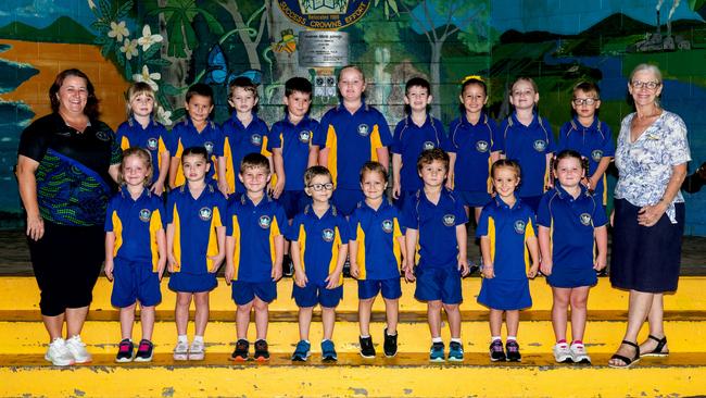 Marian State School Prep C Mrs Burgess, Mrs Seierup Back Row: Taylor Tanner, Albert Morrell, Theodore Just, Chad Mayne, Evelyn French, Henley Smith, Addison Daly, Harlow Eather, Huxley Noy Front Row: Aria Robinson, Savannah McAuliffe, Lucas Brand, James Kiparoglou, Nate Pel, Lucas Kaczmarowski, Ruby Lawrie, Delilah McGregor Absent: Violet Agius, Madilyn Howarth Picture: Michaela Harlow