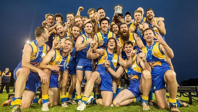 The champion East Coast Eagles. Pictures: Michael Vettas/Vettas MEDIA