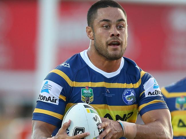 Jarryd Hayne had some decent touches for the Eels.