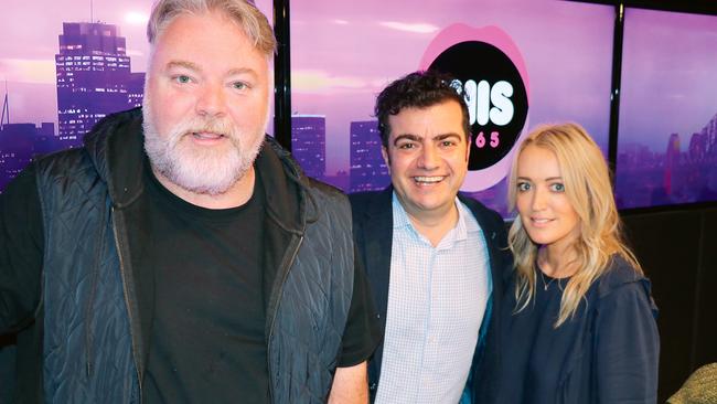 Earlier this year at one of his regular radio spots with Kyle Sandilands and Jackie O.