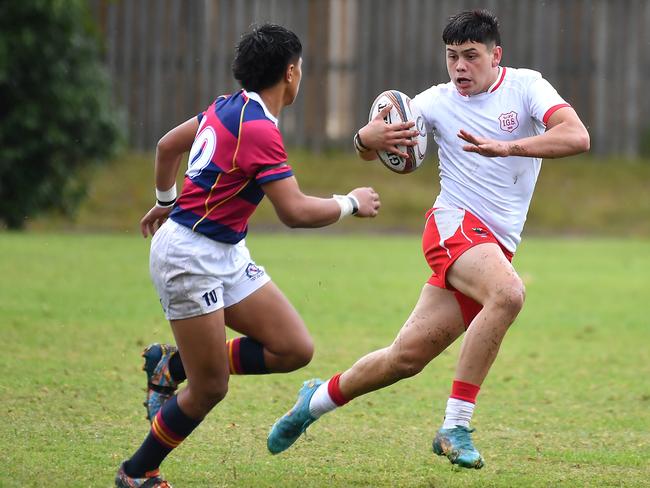 First XV GPS game between Ipswich and BSHS Saturday August 13, 2022. Picture, John Gass