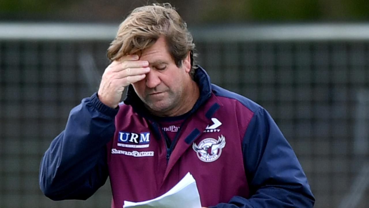 Sea Eagles coach Des Hasler. Picture: AAP