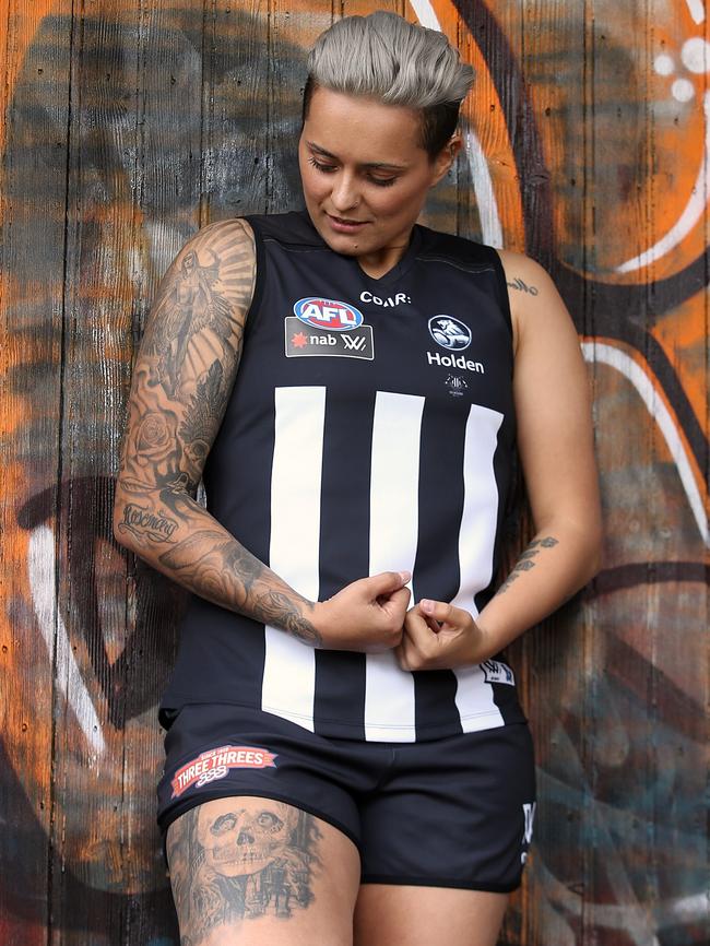 AFL Women star Moana Hope. Picture: Wayne Ludbey