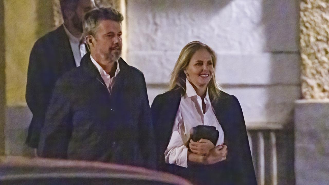 Crown Prince Frederik of Denmark and Genoveva Casanova in Madrid in November 2023. Picture: SplashNews/Mediamode