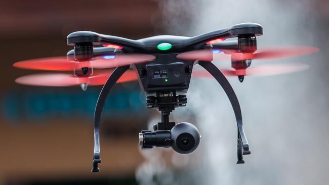 EHang Ghostdrone 2.0 has a built-in 4K camera and a headset so that a friend can get a drone's eye view