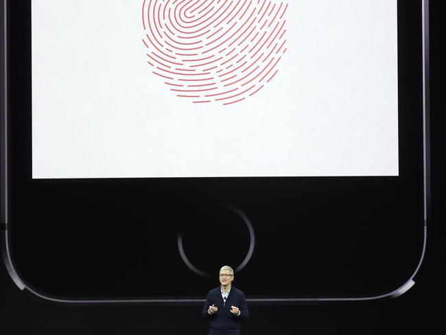 Apple CEO Tim Cook, discusses the new iPhone 8. Picture: AP