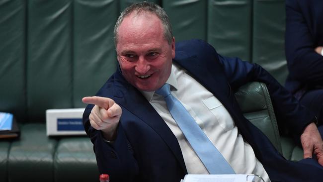 Barnaby Joyce was recently resinstated as the Nationals leader. Picture: Sam Mooy/Getty Images