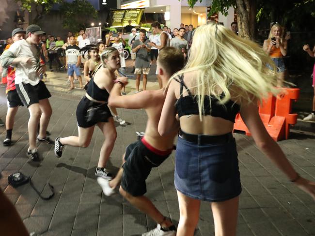 Not a good look for Australia. Picture: Liam Kidston